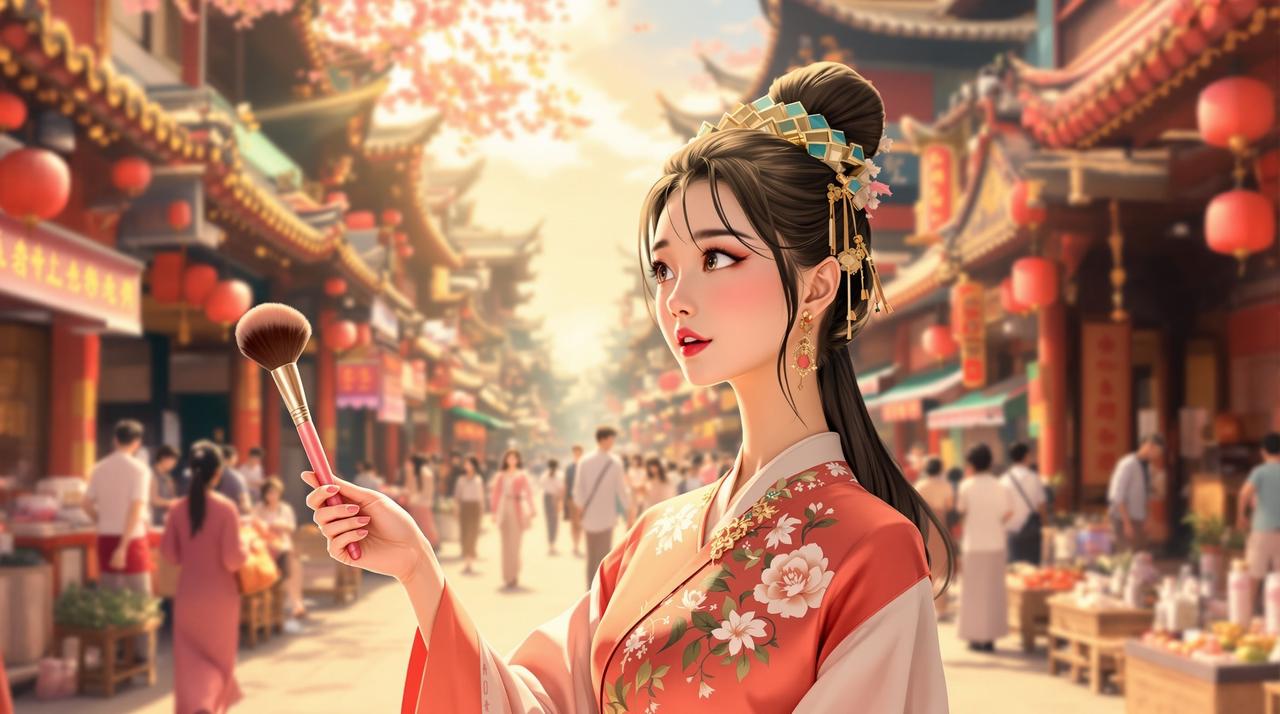 蕃茄漫剧 - 穿越到古代当网红，轻喜剧短剧